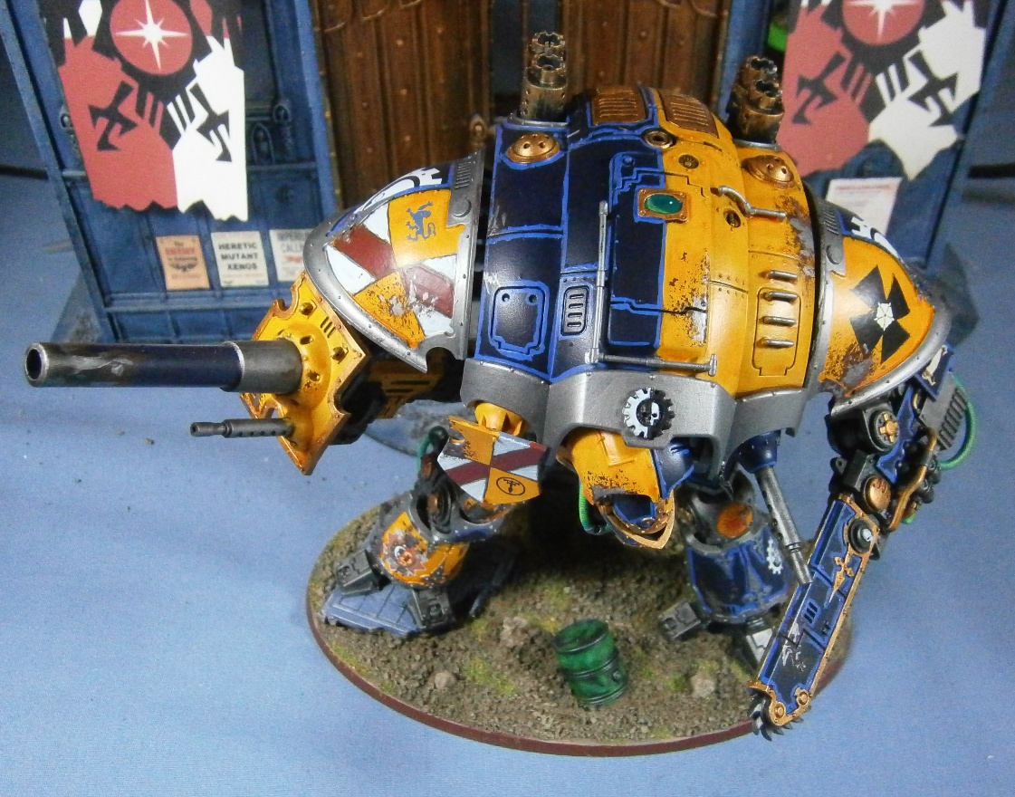 Adeptus Mechanicus House Krast Knight Paladins Painted Wargaming Hub